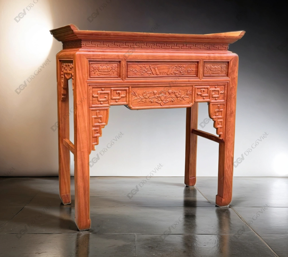 Kích thước Bàn thờ gỗ hương đá Nam Phi 217m đạt chuẩn phong thủy